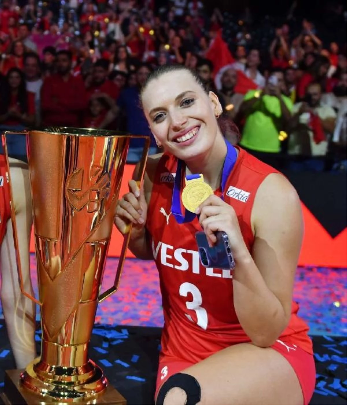 A Milli Kadın Voleybol Takımı Avrupa Şampiyonu Oldu