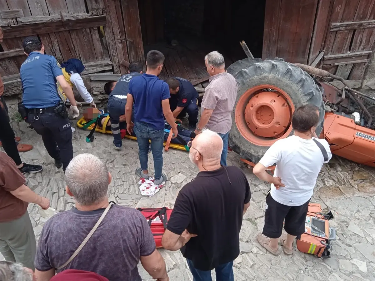 Karabük\'te traktör kazasında hayatını kaybeden sürücü