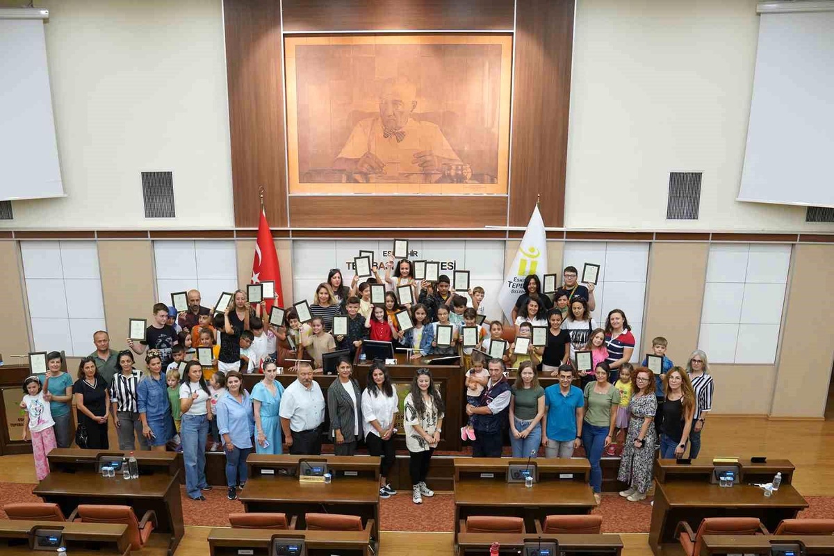 Tepebaşı Belediyesi İklim İzcileri Yaz Okulu Programı Tamamlandı