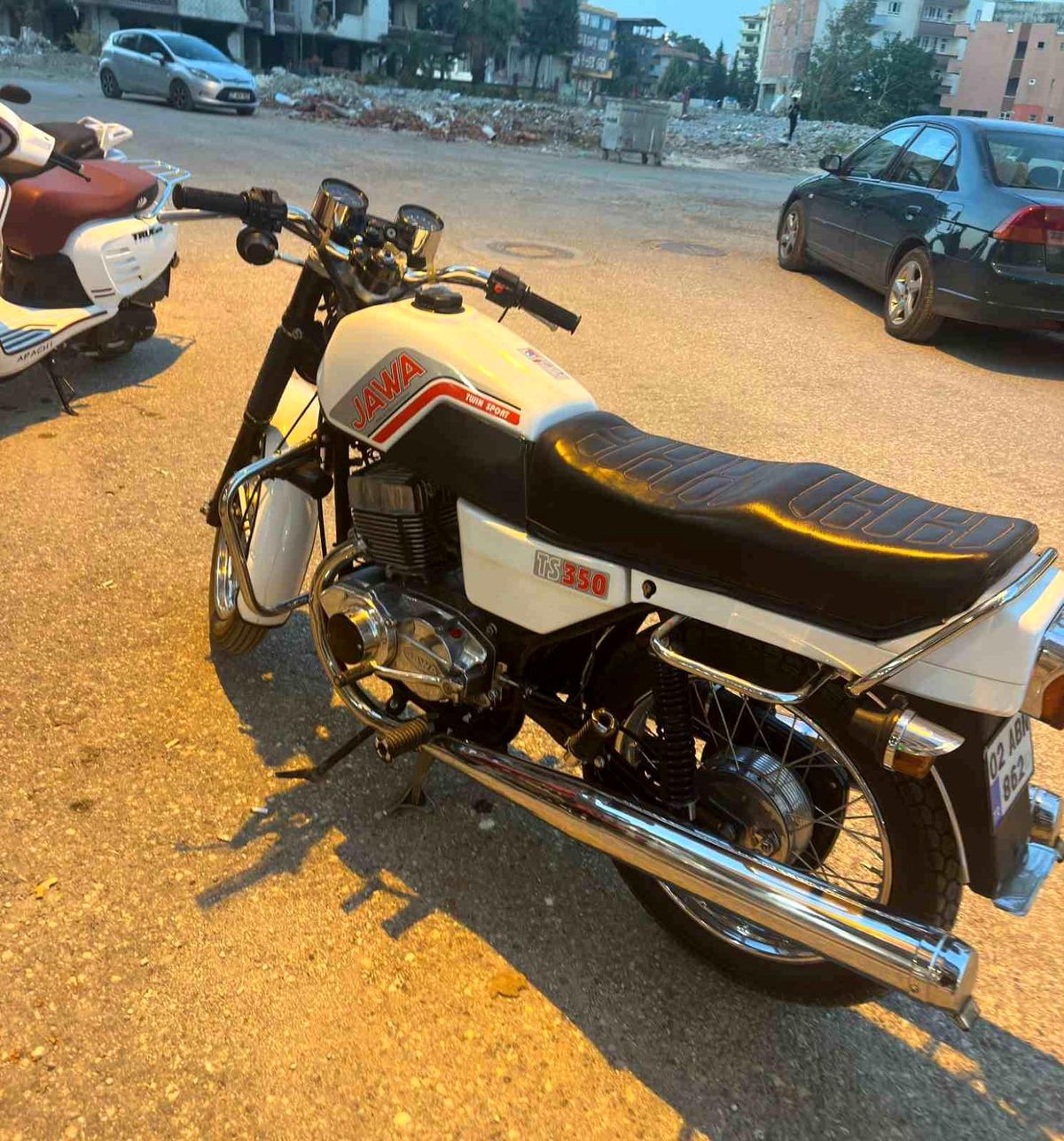 Adıyaman\'da Park Halindeki Motosiklet Çalındı