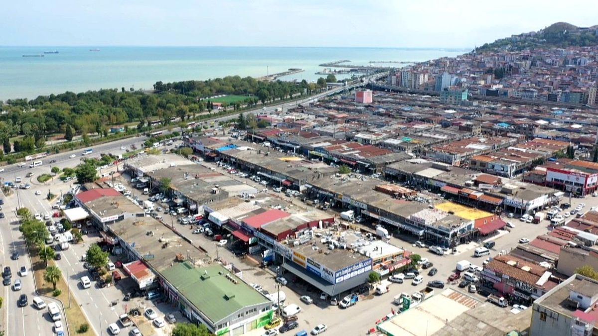 Samsun\'da Büyük Sel Felaketi