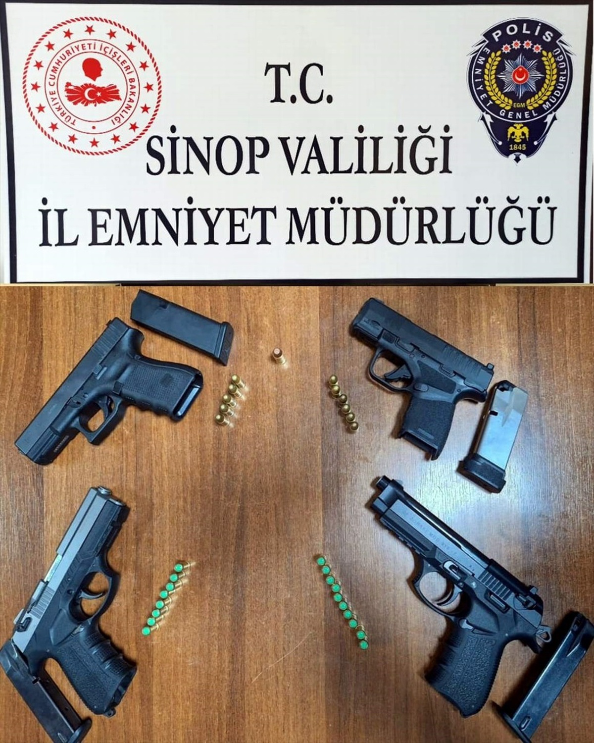 Sinop\'ta asayiş uygulaması yapıldı
