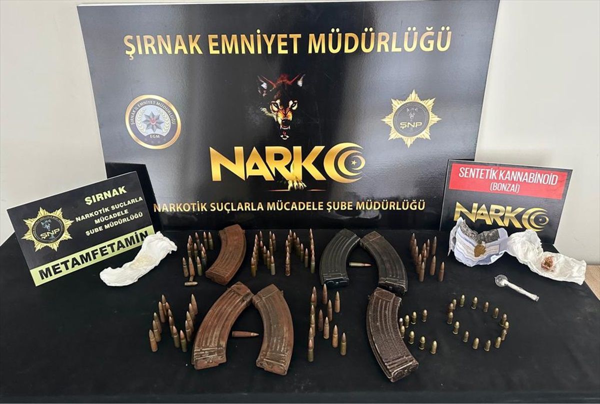 Şırnak\'ta asayiş ve kaçakçılık operasyonlarında 51 şüpheli yakalandı