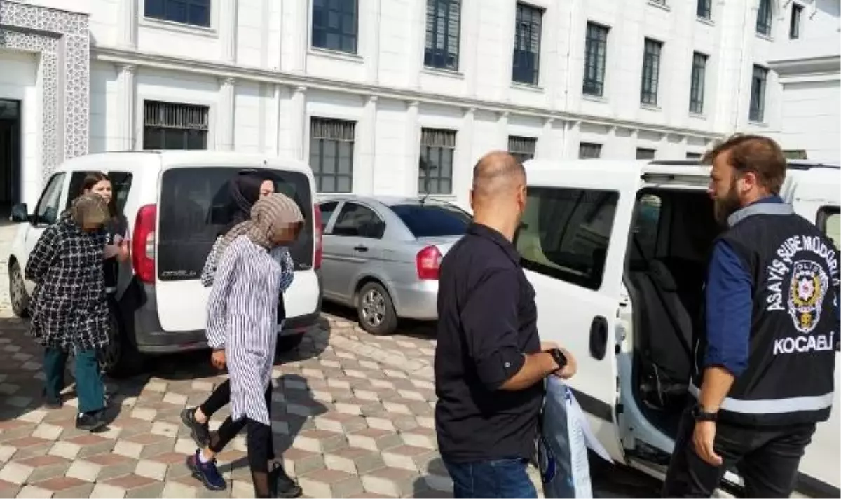 Kocaeli'de Ziynet Eşyası Çalma Olayında Yakalanan 2 Kadın Serbest Bırakıldı