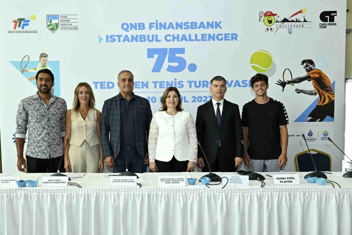 İstanbul Challenger-TED Open Uluslararası Tenis Turnuvası Başladı