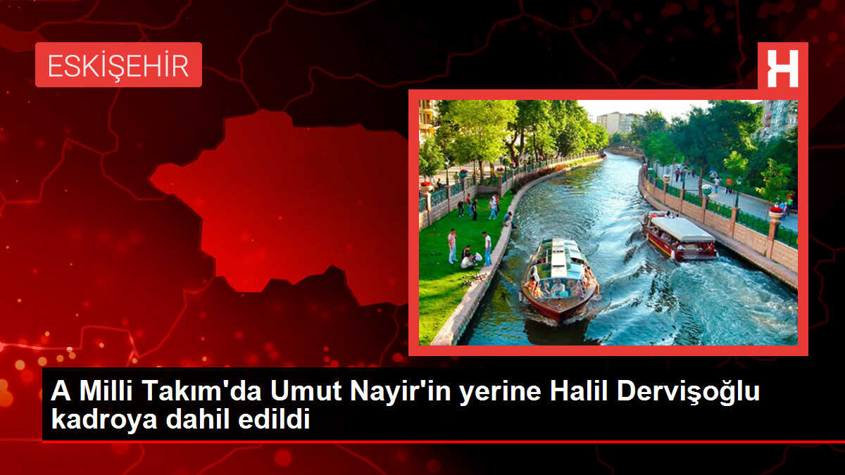 Umut Nayir'in yerine Halil Dervişoğlu aday kadroya eklendi
