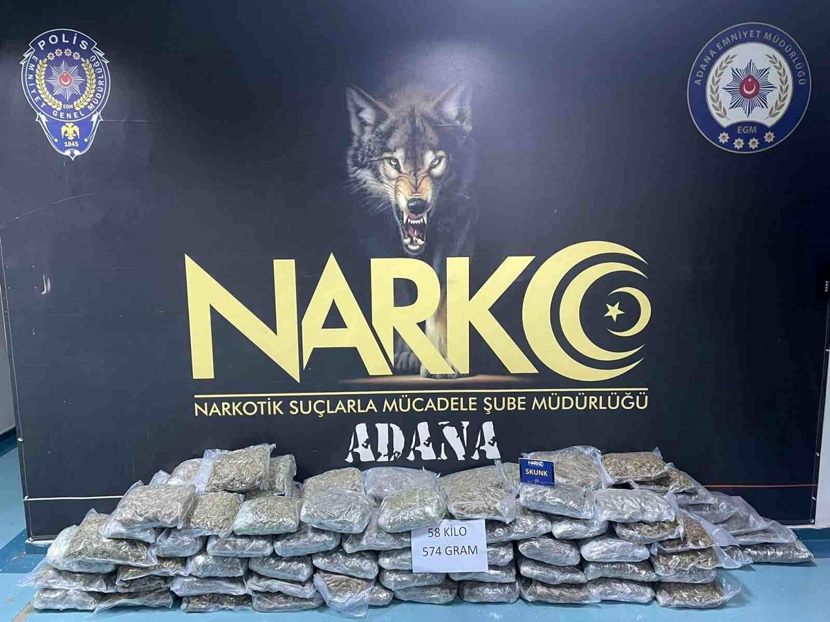 Adana\'da yapılan uyuşturucu operasyonlarında 79 kişi tutuklandı