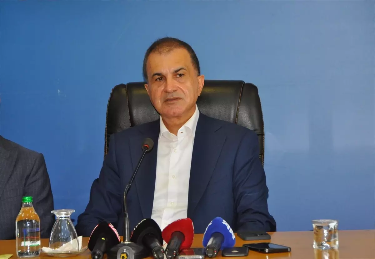 AK Parti Sözcüsü Ömer Çelik, Adana\'da konuştu Açıklaması