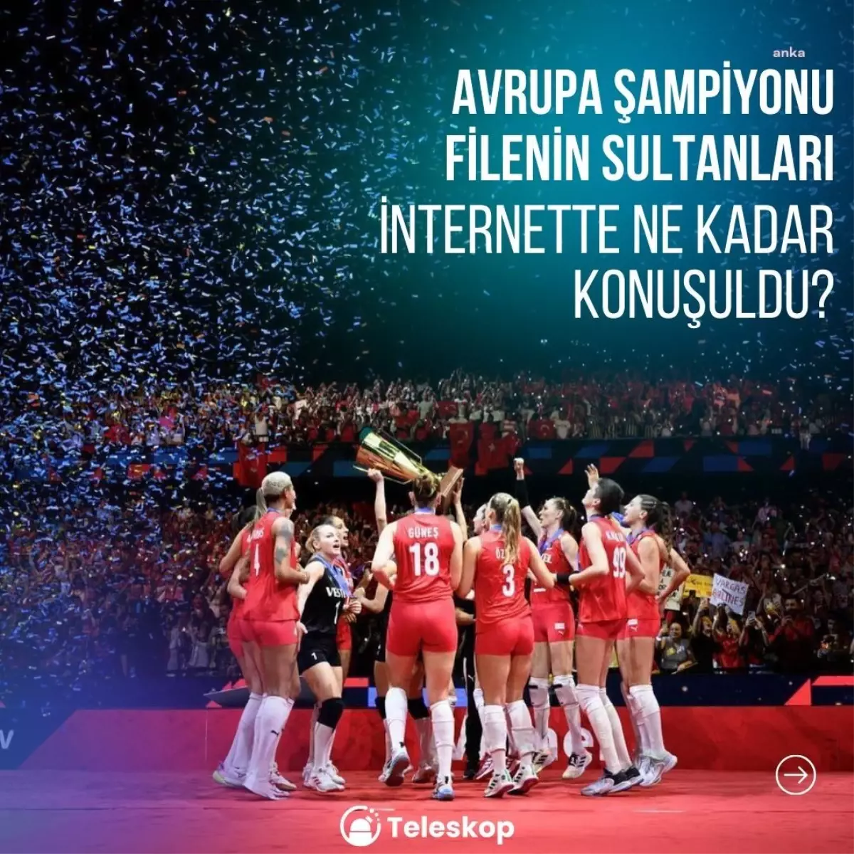 Türkiye A Milli Kadın Voleybol Takımı Avrupa Şampiyonu