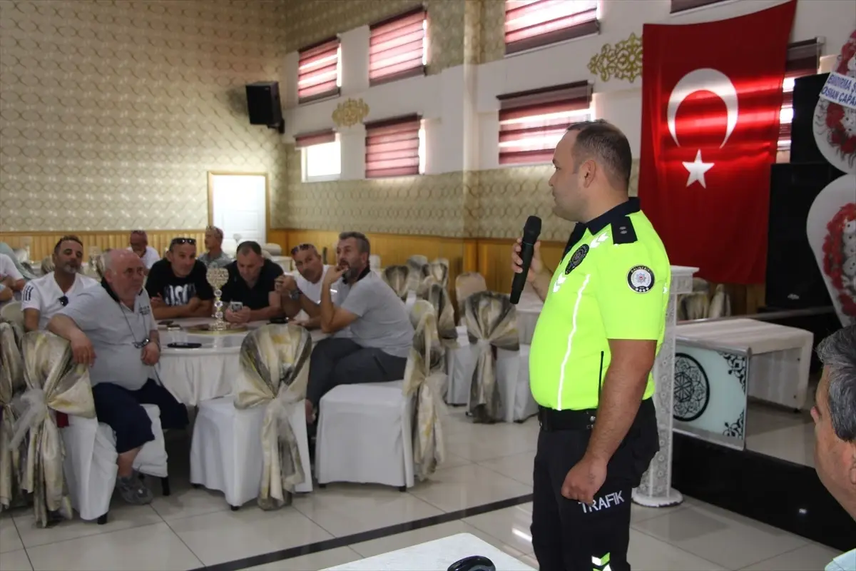 Bandırma'da Okul Servis Taşımacılığına Trafik Eğitimi Verildi