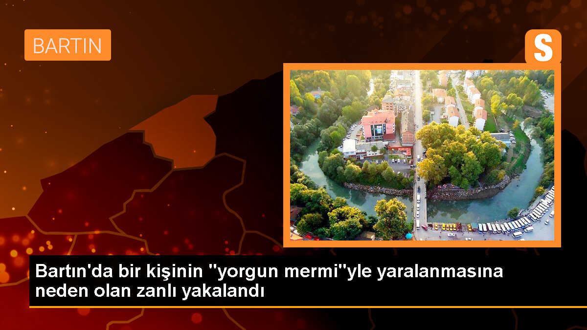 Bartın\'da Yorgun Mermi İsabetiyle Yaralanan Kişiye İlişkin Şüpheli Serbest Bırakıldı
