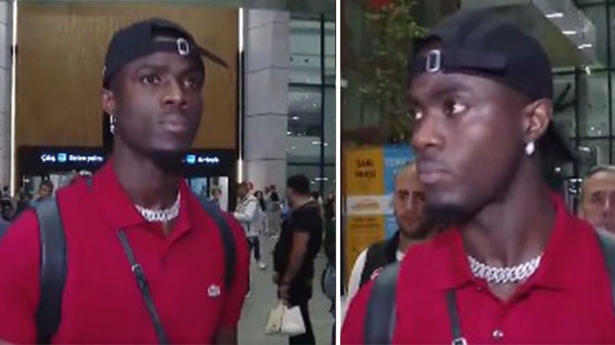Beşiktaş\'ın yeni transferi Eric Bailly, İstanbul\'a geldi