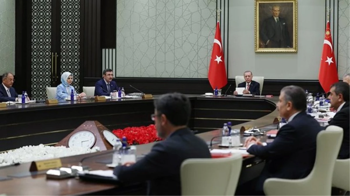 Kabine toplantısı başladı! Erdoğan başkanlığındaki zirvenin 5 önemli gündemi var