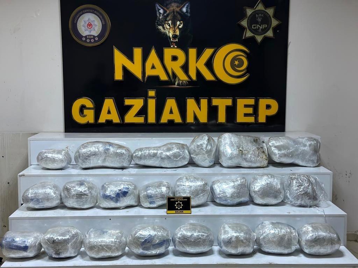 Gaziantep\'te Uyuşturucu Operasyonunda 27 Şüpheli Tutuklandı