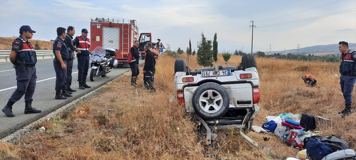 Gelibolu\'da Trafik Kazası: Bir Kişi Yaralandı