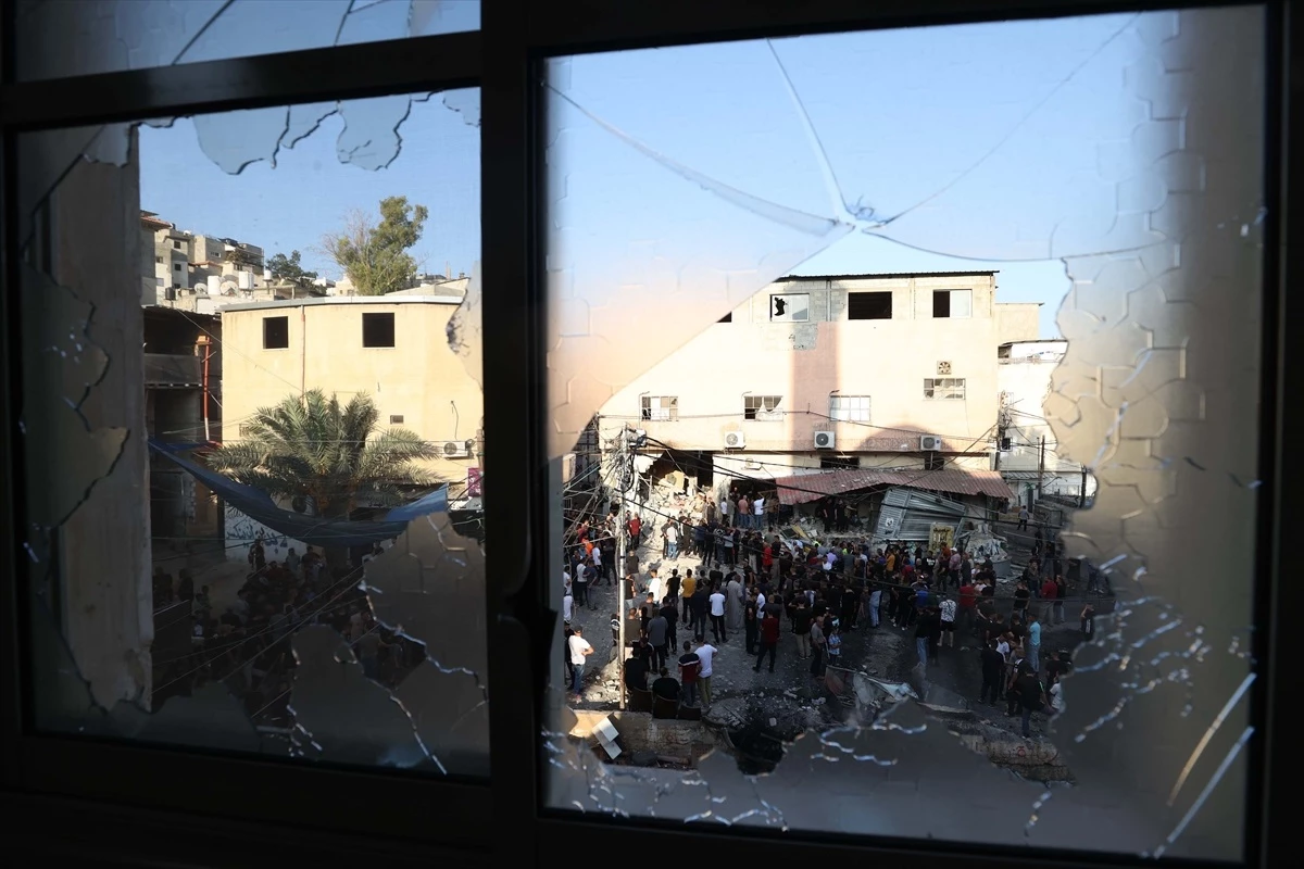 İsrail Güçleri Nur Şems Mülteci Kampı\'nda Tahribata Yol Açtı