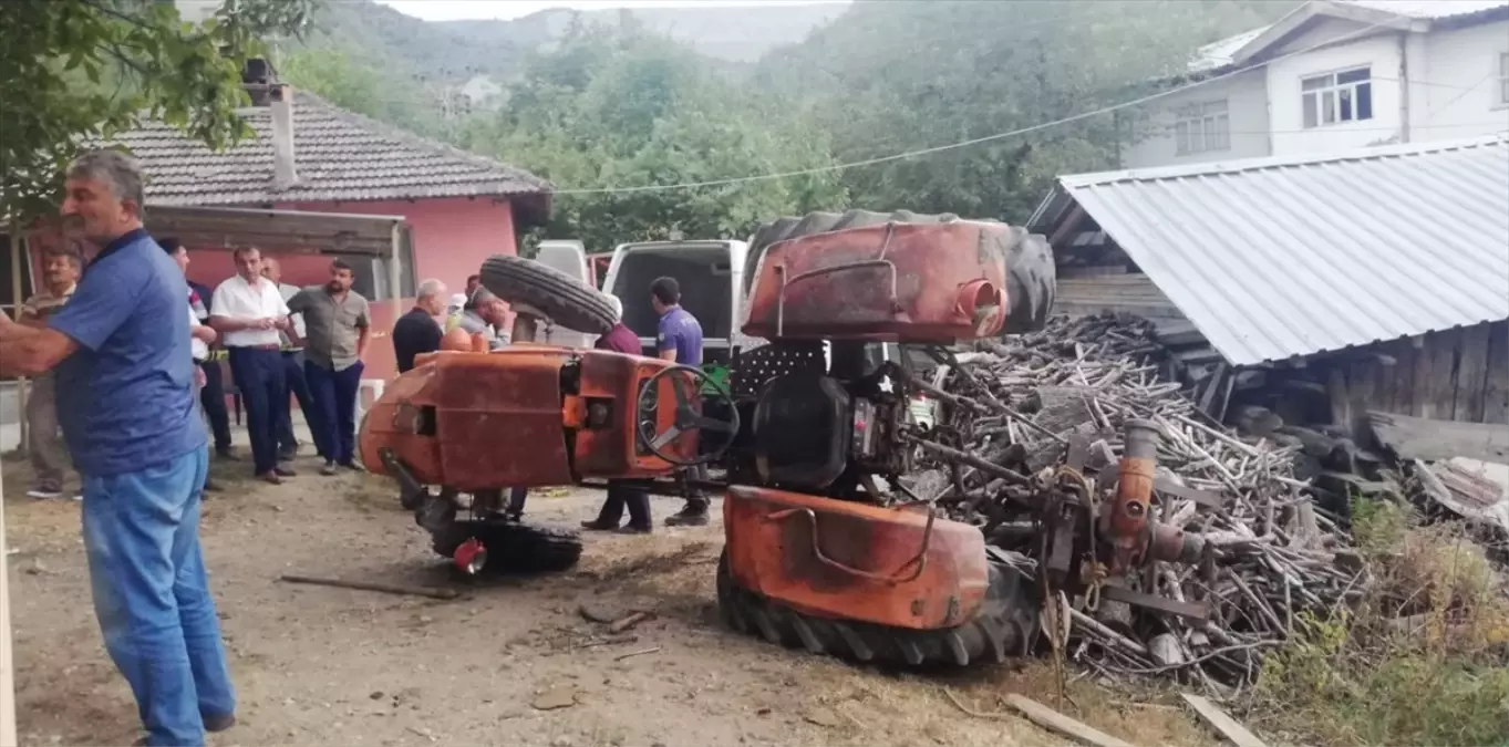 Kastamonu\'da traktör kazası: Sürücü hayatını kaybetti