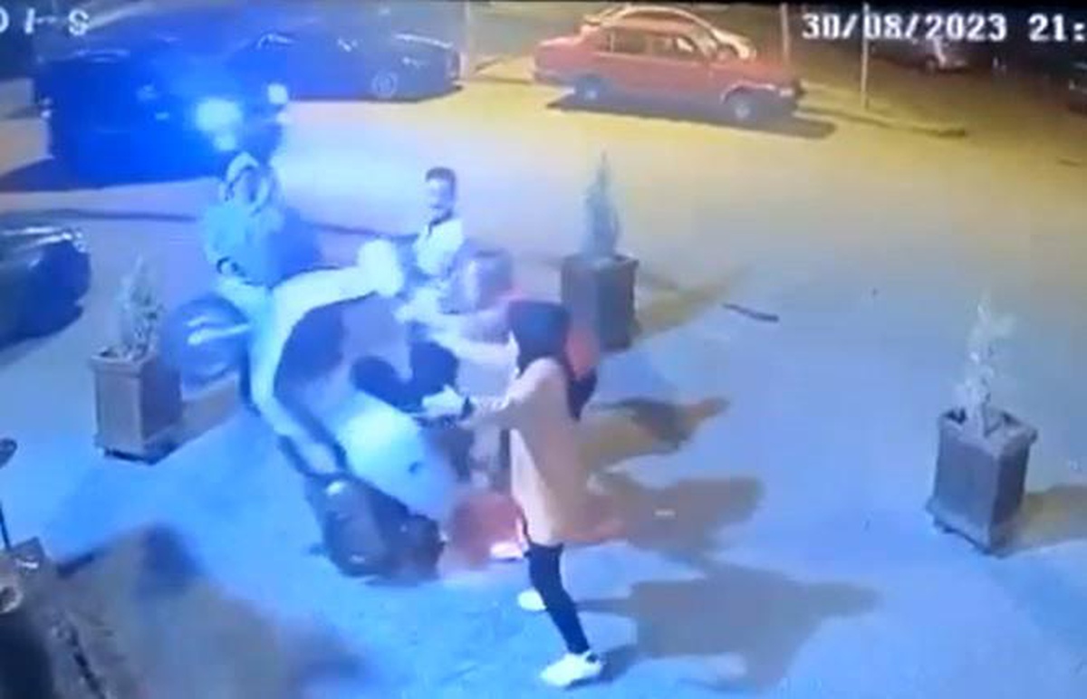 Sivas\'ta Kontrolden Çıkan Motosiklet Güçlükle Zapt Edildi