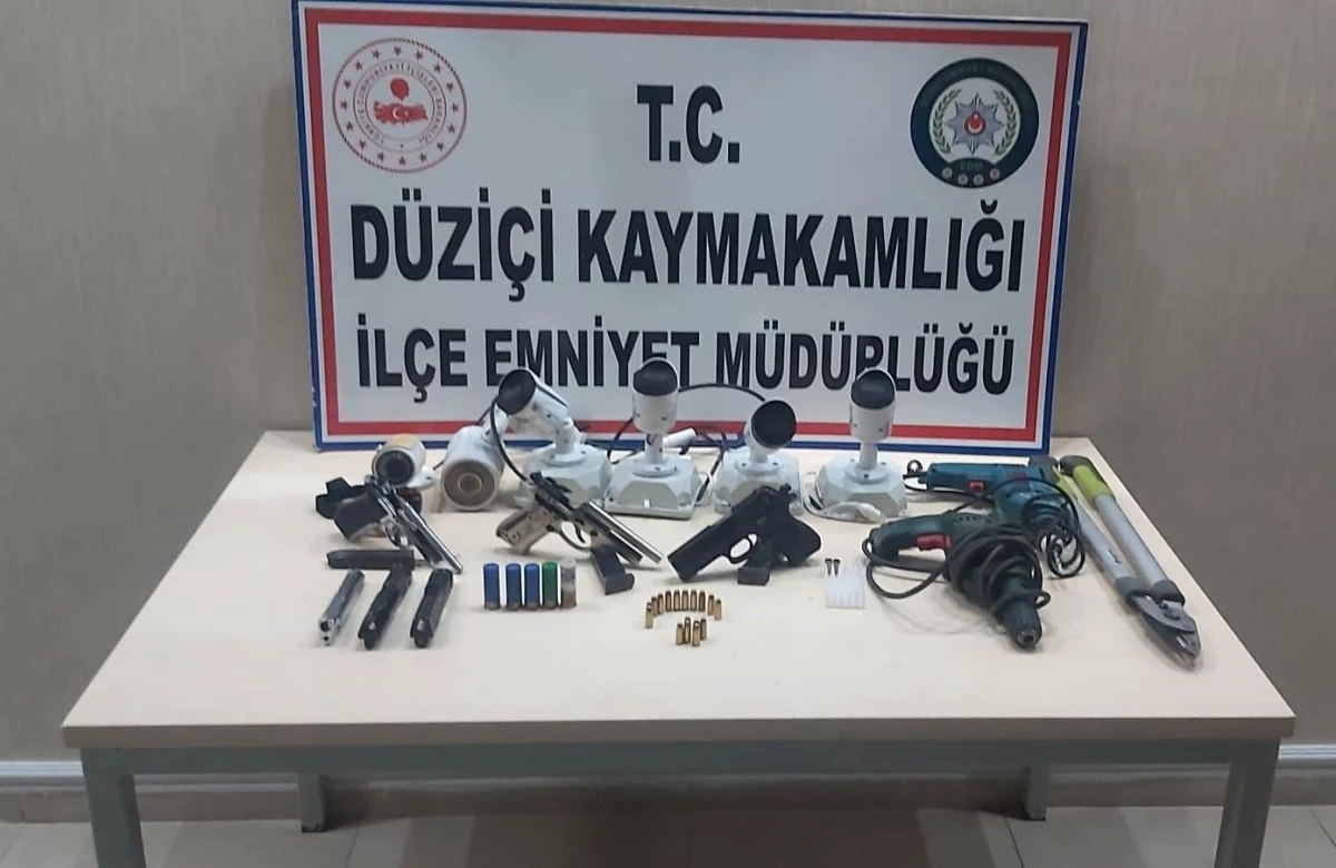 Osmaniye\'de Güvenlik Kamerası Hırsızları Yakalandı