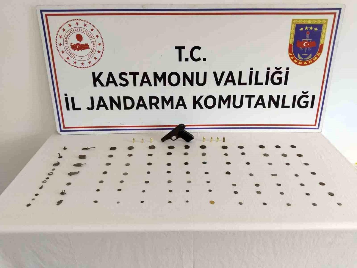 Çorum\'dan Kastamonu\'ya Tarihi Eser Kaçakçılığı Operasyonu