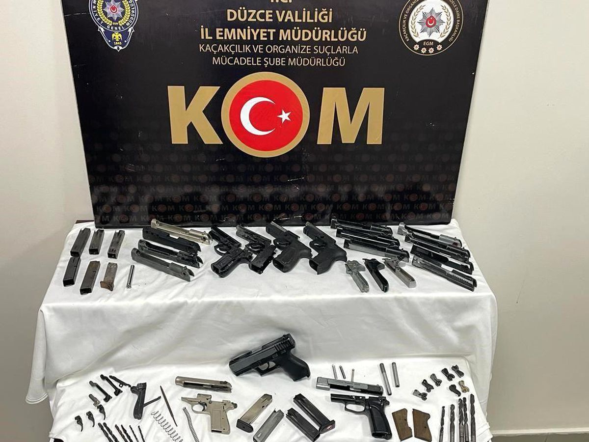 Düzce\'de Silah İmalatı ve Ticareti Yapanlara Operasyon