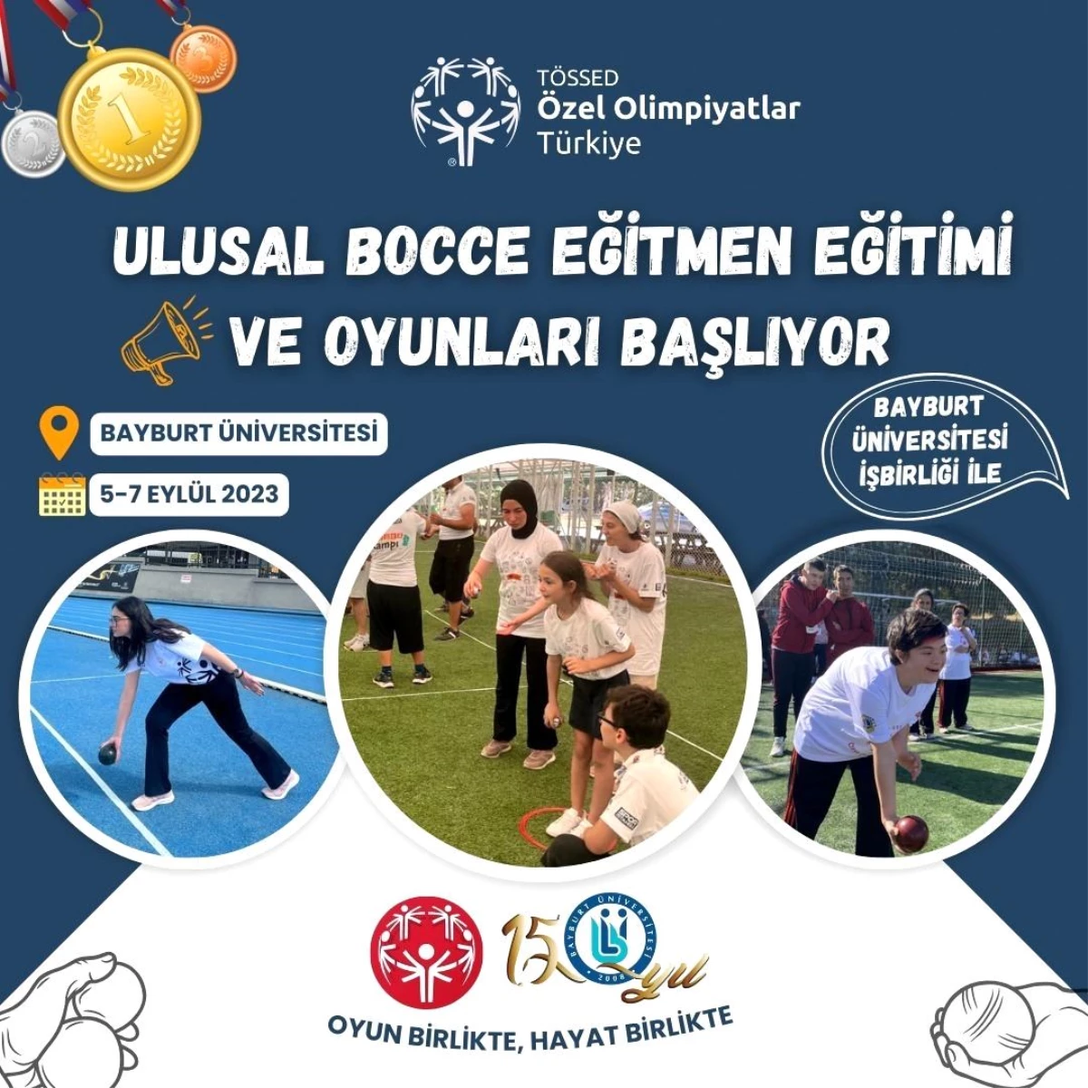 Özel Olimpiyatlar Türkiye, Ulusal Bocce Eğitmen Eğitimi ve Oyunları\'nı Bayburt\'ta düzenliyor