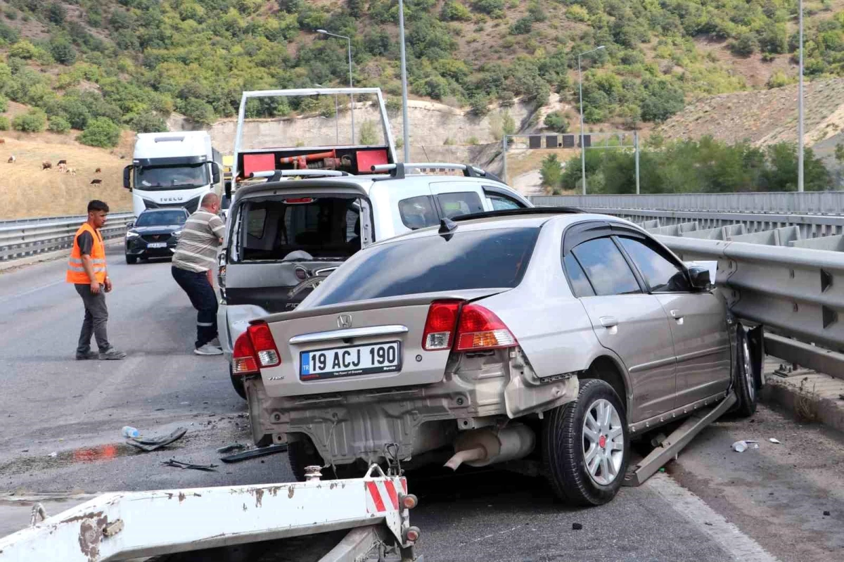 Samsun\'da Viyadük Kazası: 5 Kişi Yaralandı