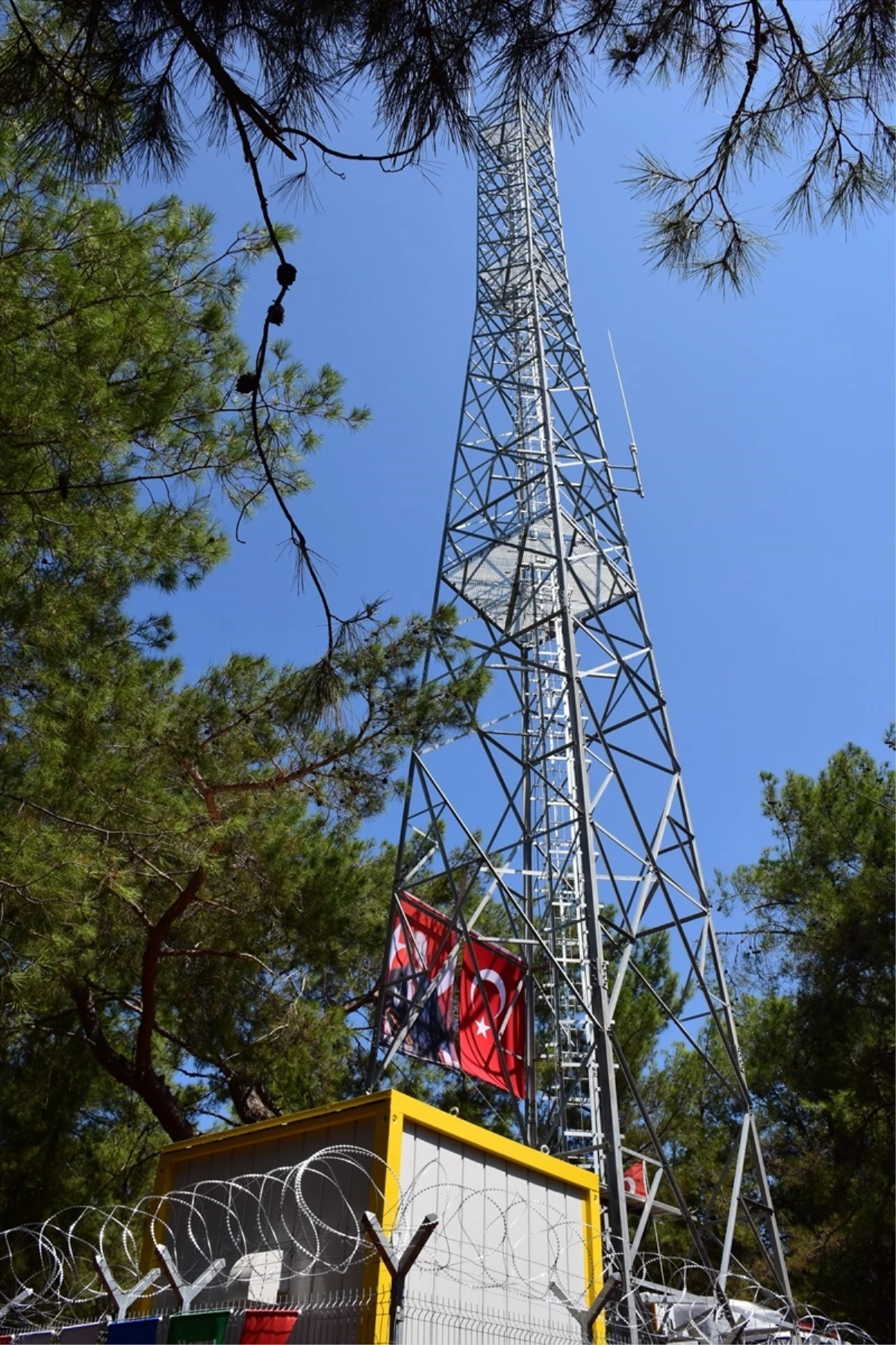 Antalya\'da 37\'nci insansız yangın gözetleme kulesi hizmete başladı