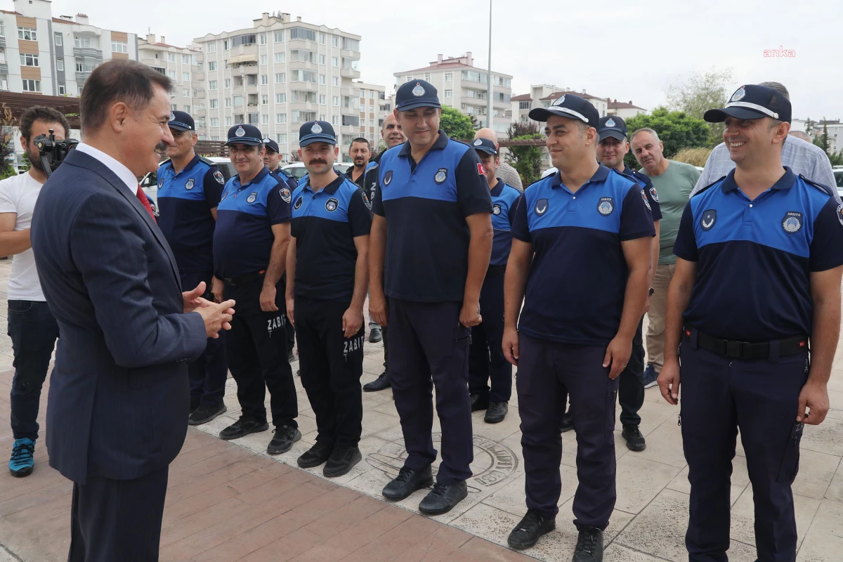 Atakum Belediye Başkanı Zabıta Haftası\'nı kutladı