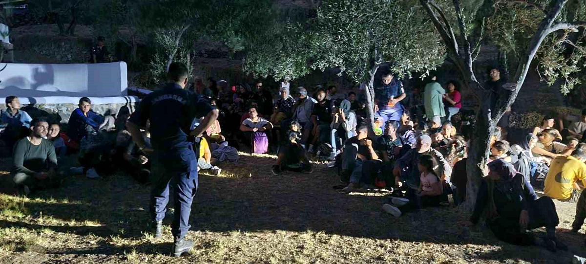 Çanakkale\'de 51 Kaçak Göçmen Yakalandı