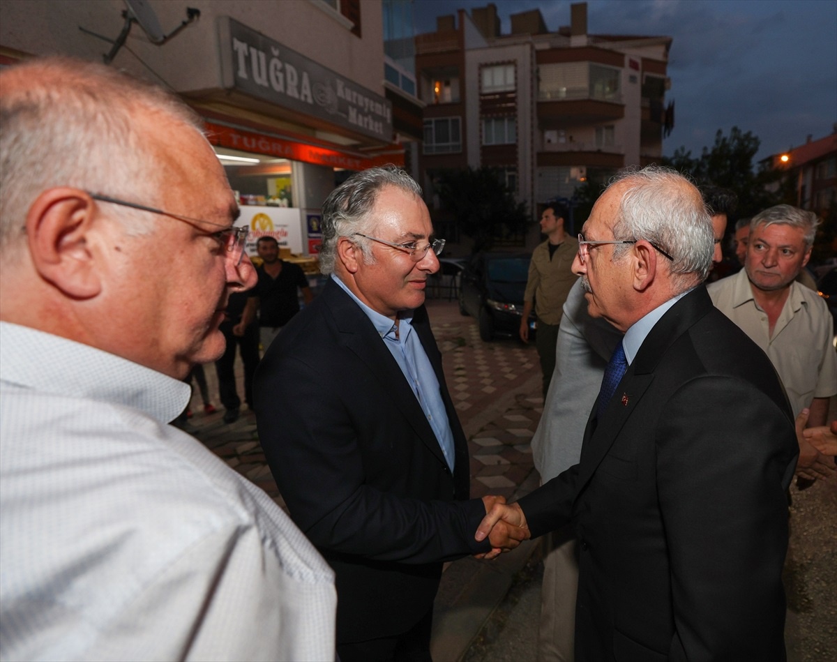CHP Genel Başkanı Kılıçdaroğlu\'ndan taziye ziyareti