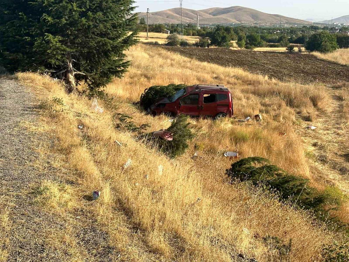 Elazığ\'da Hafif Ticari Araç Şarampole Uçtu: 1 Çocuk Hayatını Kaybetti