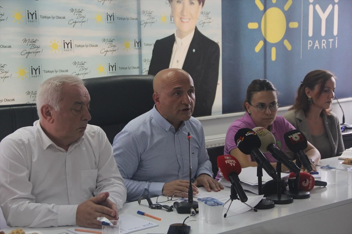 İYİ Parti Grup Başkanvekili Erhan Usta: Samsun\'da yaşanan sel felaketi gözler önüne serildi