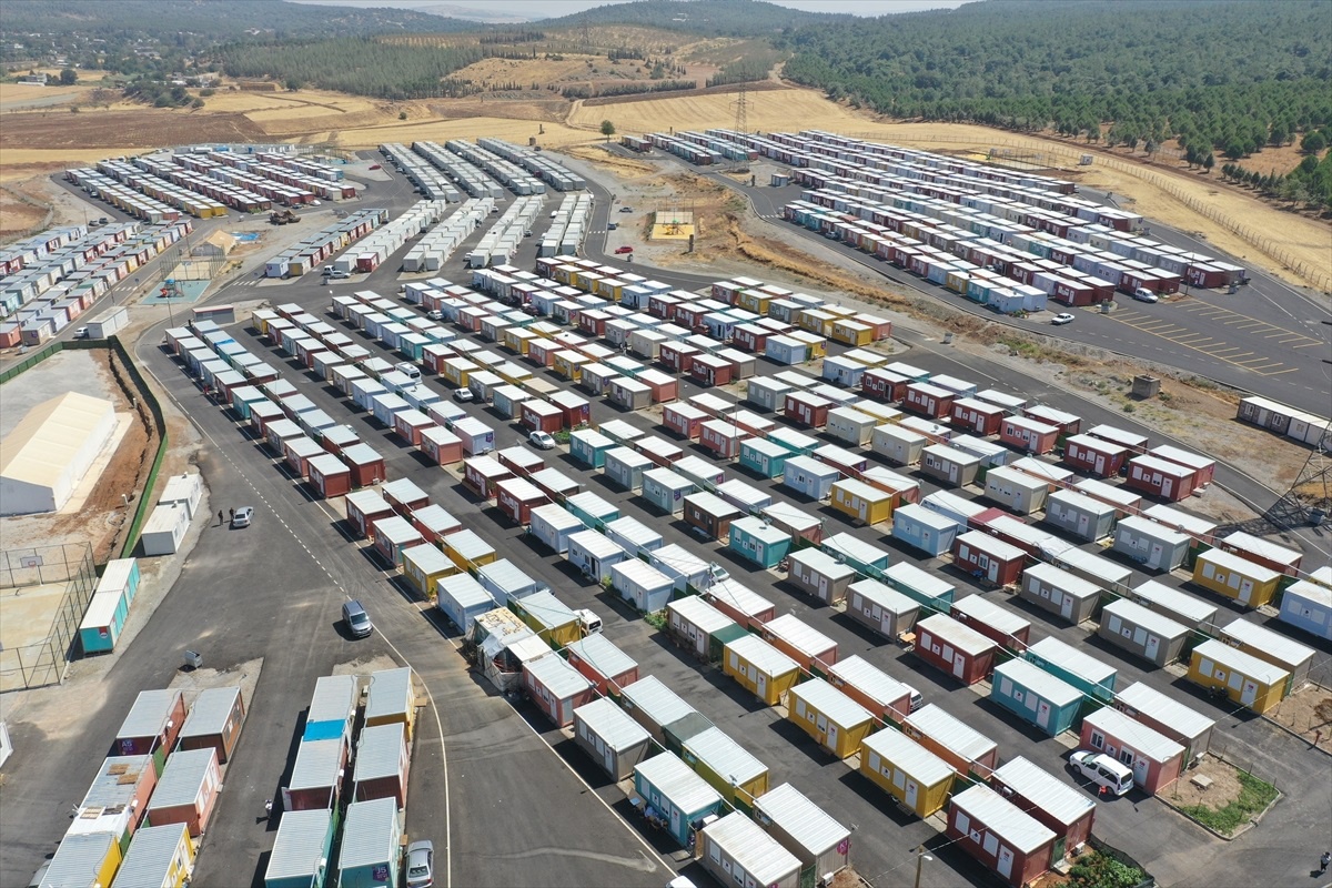 Kahramanmaraş\'ta Depremzedeler İçin Kurulan Konteyner Kentlerde 62 Bin 409 Kişi Barınıyor
