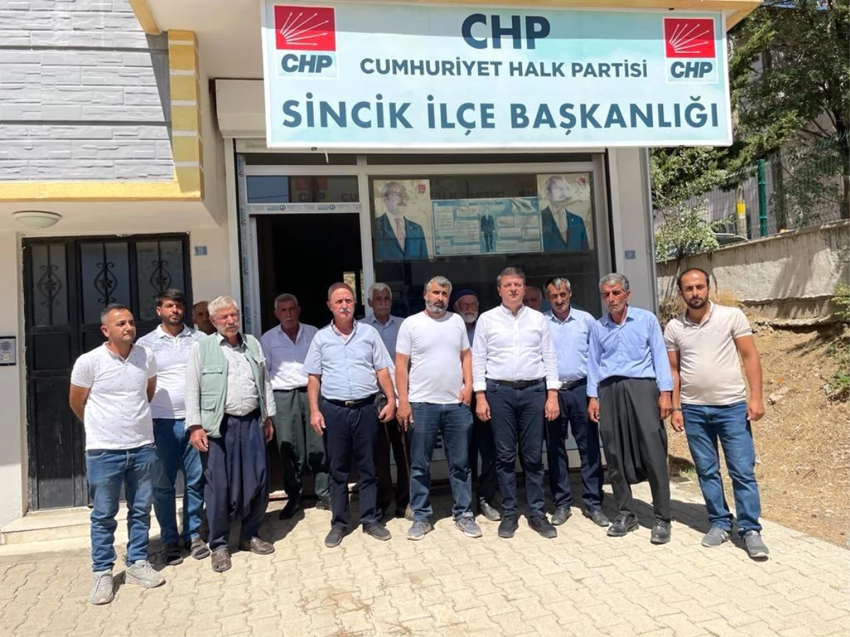 CHP Milletvekili Tutdere, Sinciklilerin deprem yaralarının sarılması için destek beklediğini söyledi