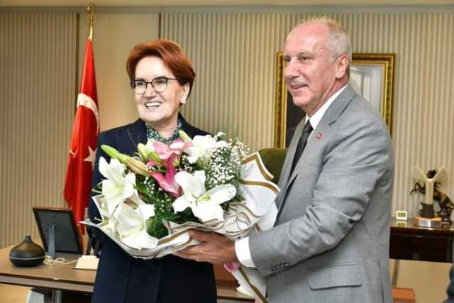 Muharrem İnce'den Meral Akşener'e ziyaret