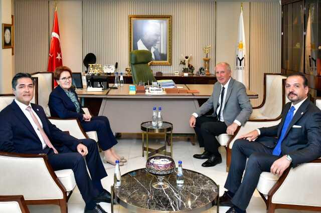 Muharrem İnce'den Meral Akşener'e ziyaret