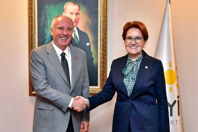 Muharrem İnce'den Meral Akşener'e ziyaret