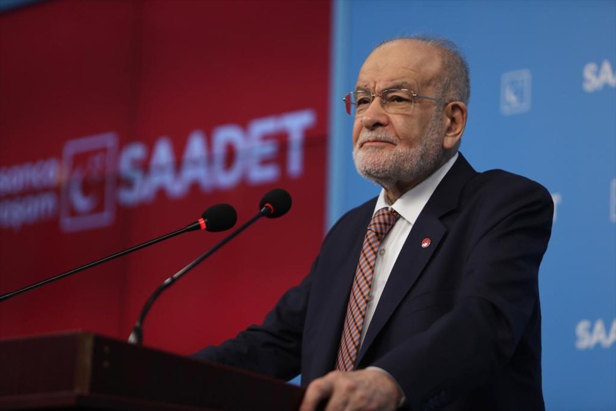 Saadet Partisi Genel Başkanı Karamollaoğlu basın toplantısı düzenledi Açıklaması