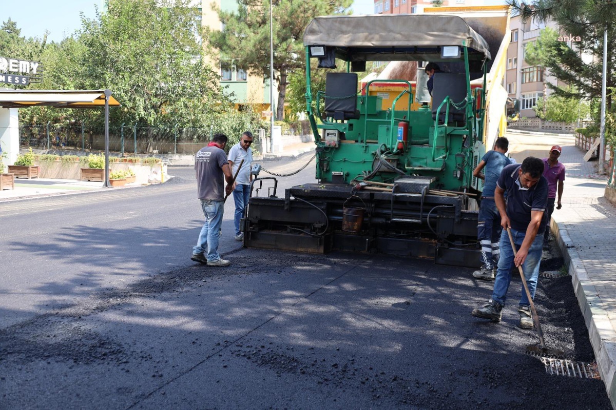 Safranbolu Belediyesi 5 Mahalleye 11 Bin Ton Sıcak Asfalt Döktü