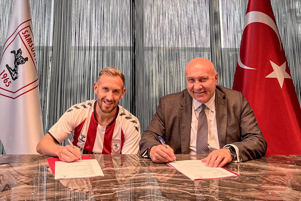 Samsunspor, Fransız futbolcu Flavien Tait\'i renklerine bağladı