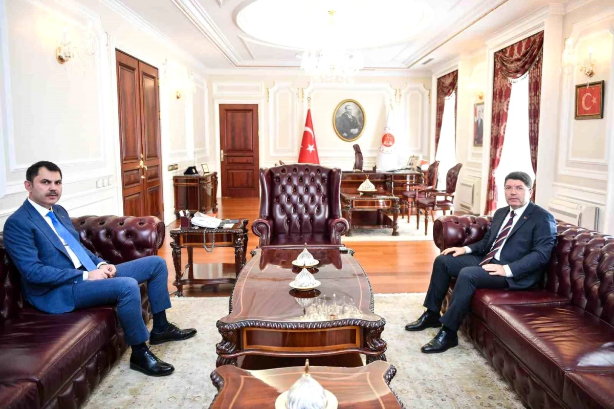 TBMM Çevre Komisyonu Başkanı Kurum\'dan Bakan Tunç\'a ziyaret