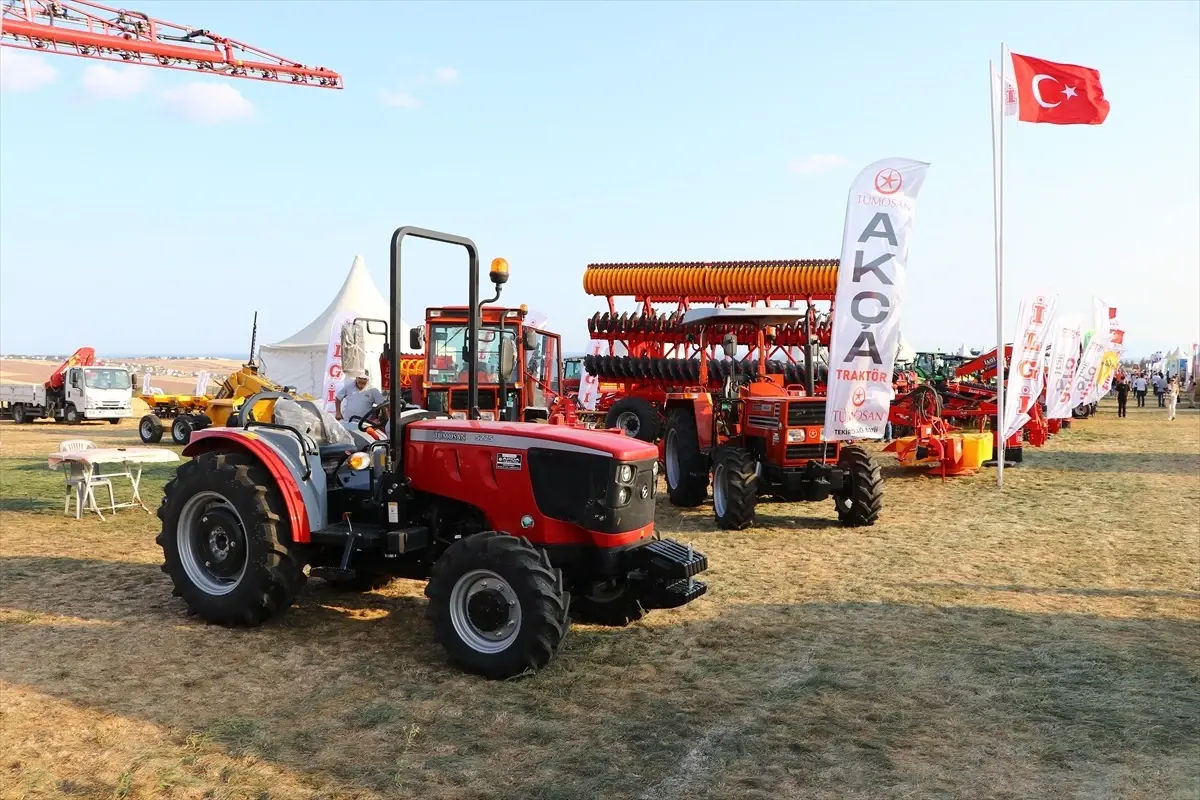 Tekirdağ\'da Tarım ve Teknoloji Günleri Fuarı Başladı