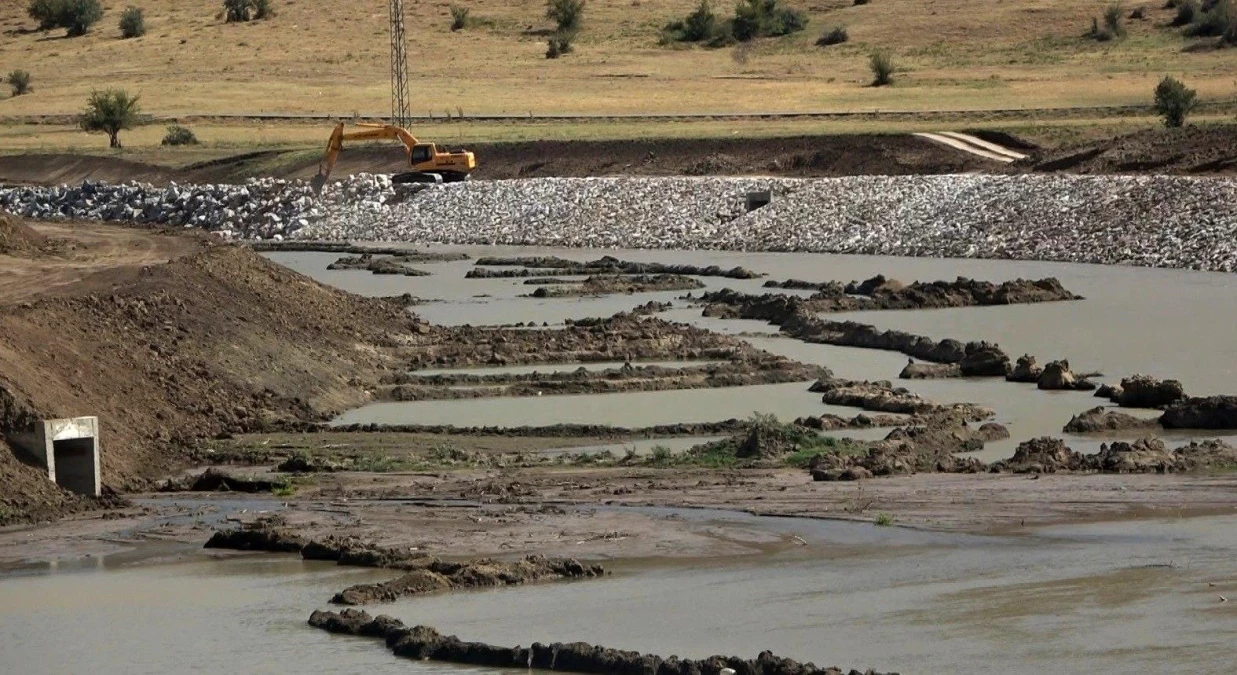 Muş Karasu Yatak Islah Projesi ile Sel Felaketleri Önleniyor