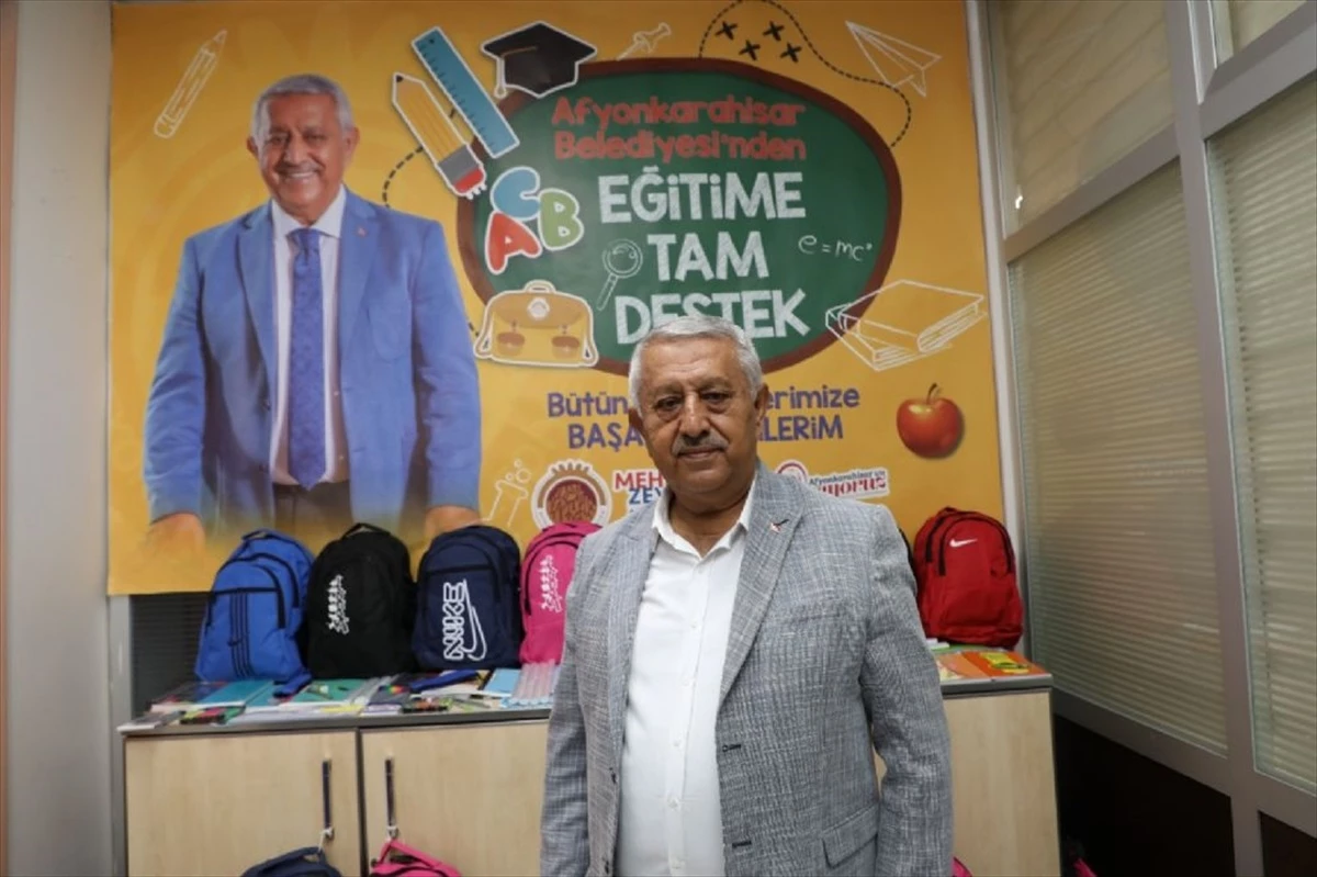 Afyonkarahisar Belediyesi Yeni Eğitim Öğretim Yılında Eğitim Desteğine Devam Ediyor
