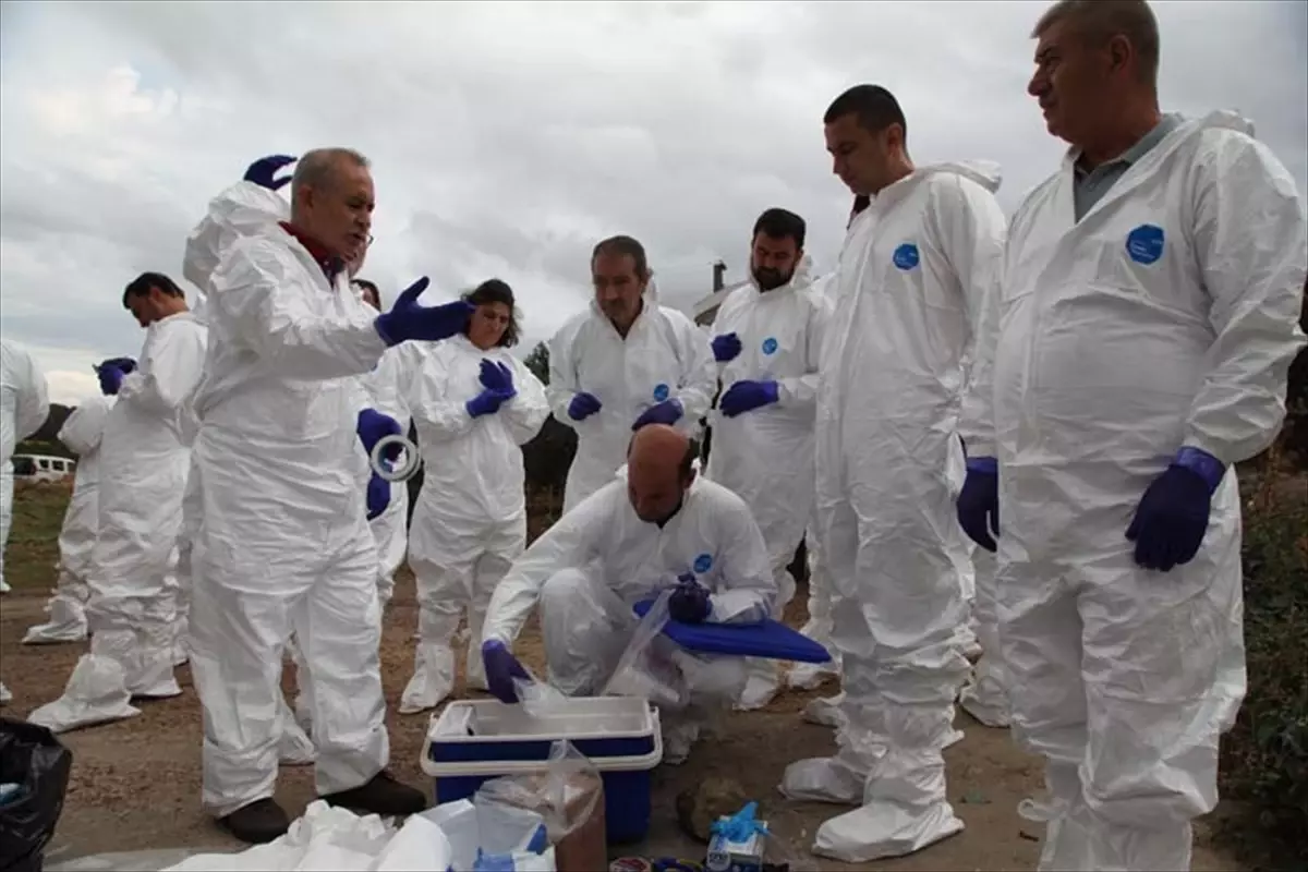 Çanakkale\'de Şap ve Koyun, Keçi Vebası Eğitimi ve Saha Tatbikatı Gerçekleştirildi