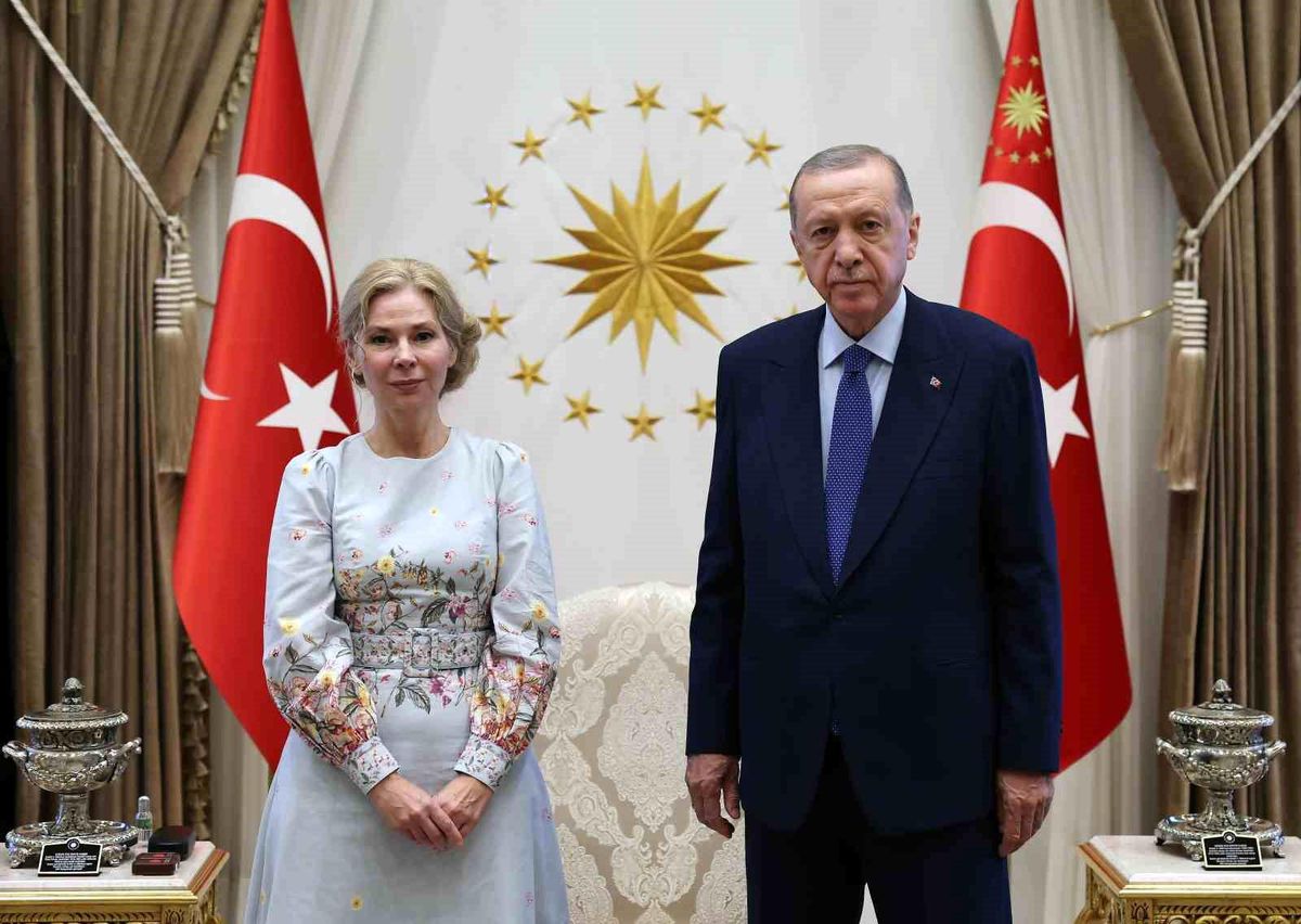 Cumhurbaşkanı Erdoğan, İsveç Büyükelçisi Malena Mard\'ı kabul etti