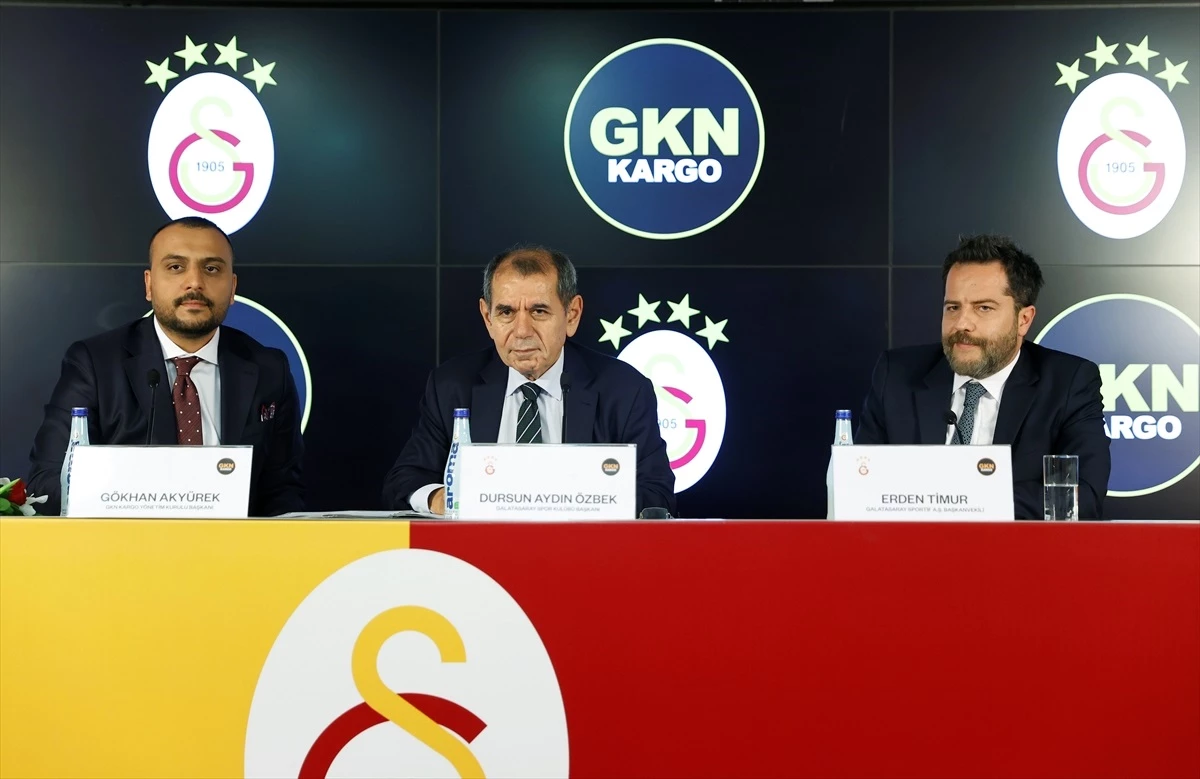 Galatasaray Kulübü, GKN Kargo ile sponsorluk sözleşmesi imzaladı