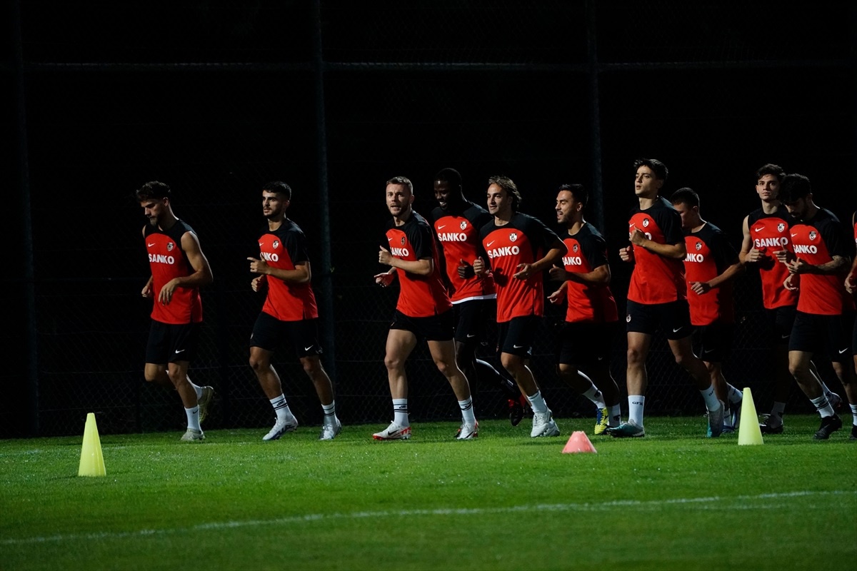 Gaziantep FK, Kayserispor maçı için hazırlıklarını sürdürdü