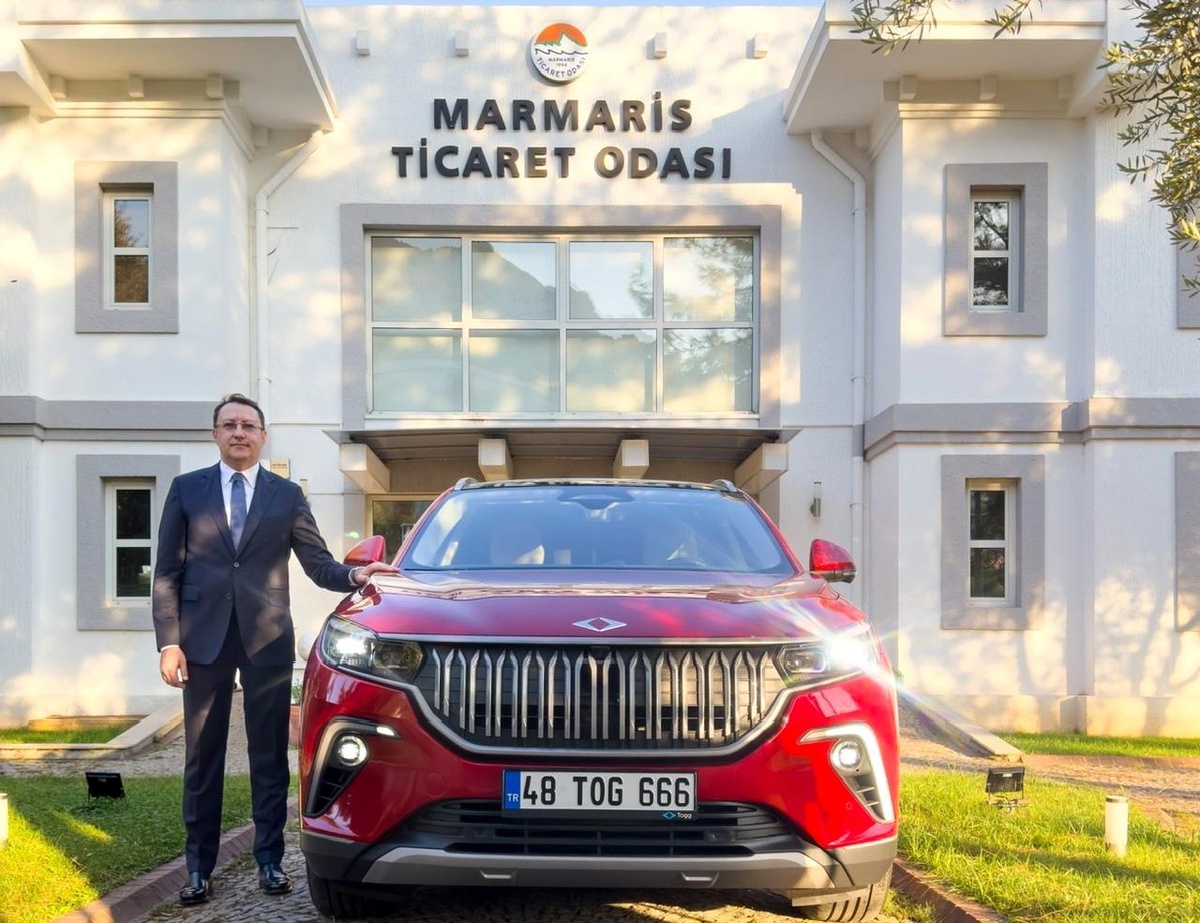 Marmaris Ticaret Odası, TOGG\'u Teslim Aldı